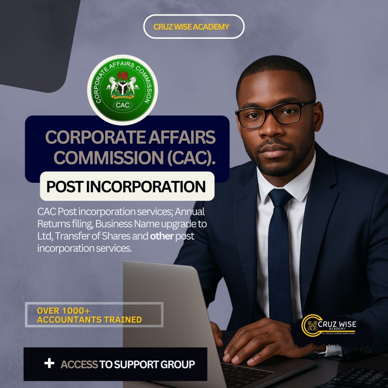 CAC POST-INCORPORATION SERVICES COURSE
