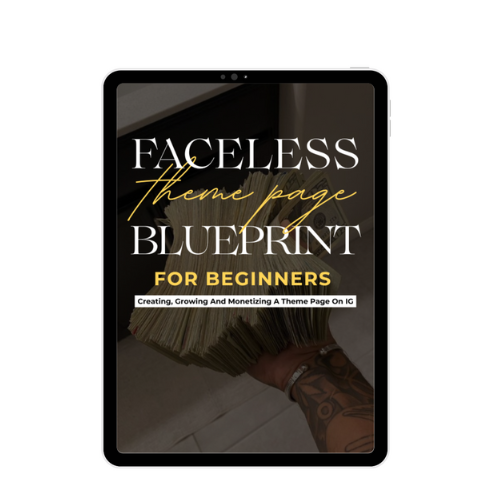 Faceless Theme Page Blueprint For Beginners
