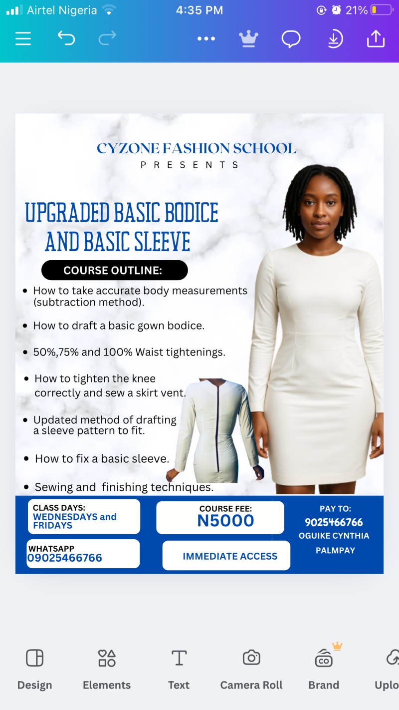 UPGRADED BASIC BODICE and BASIC SLEEVE COURSE