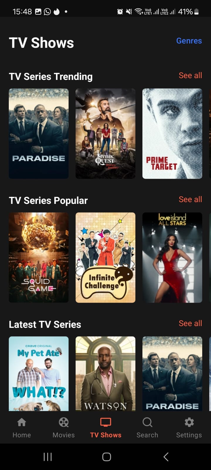 Buy Movies Streaming APP For Mobile phone by clinton ibrahim on Selar