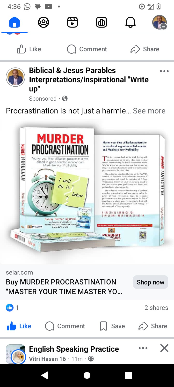 MURDER PROCRASTINATION "MASTER YOUR TIME MASTER YOUR LIFE"