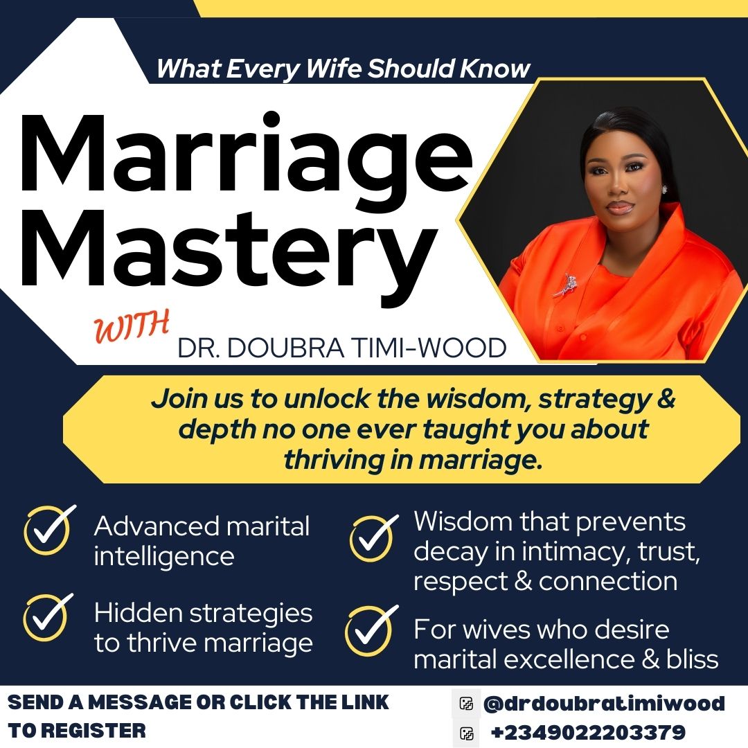 MARRIAGE MASTERY MASTERMIND (ONE MONTH)