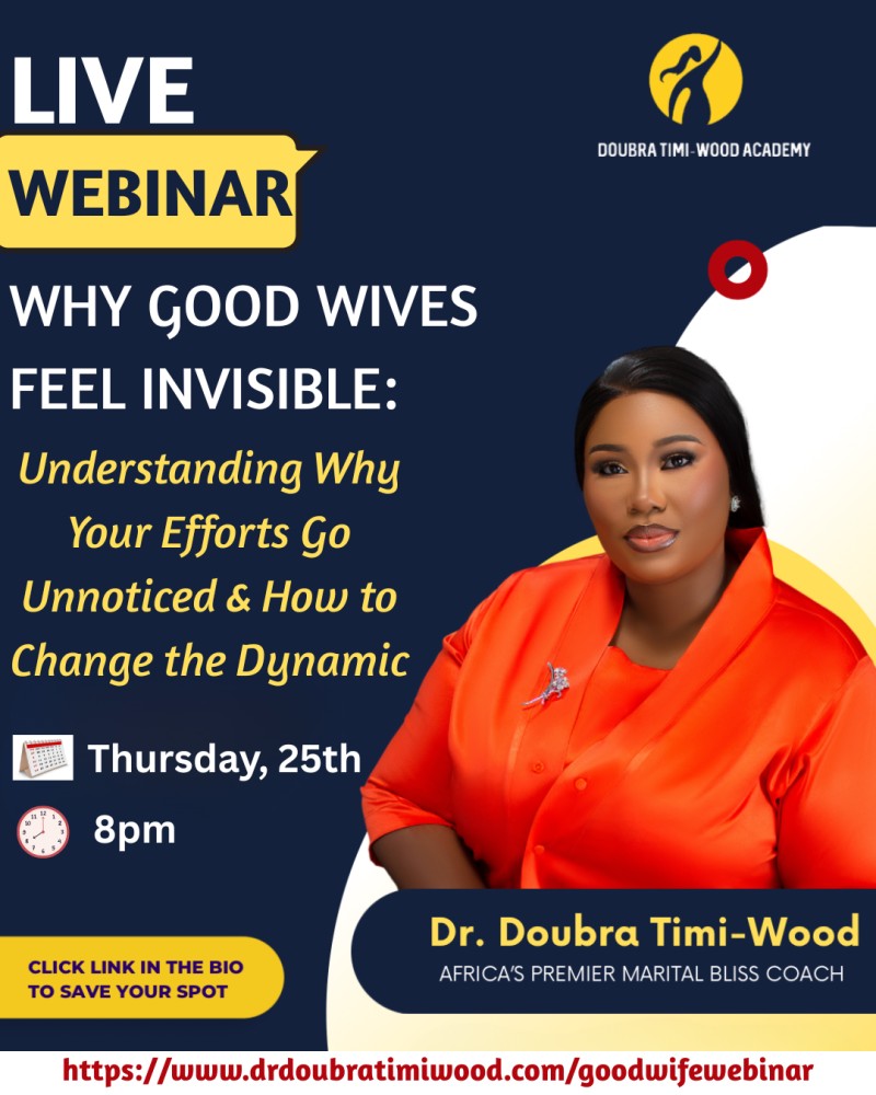 WHY GOOD WIVES FEEL INVISIBLE