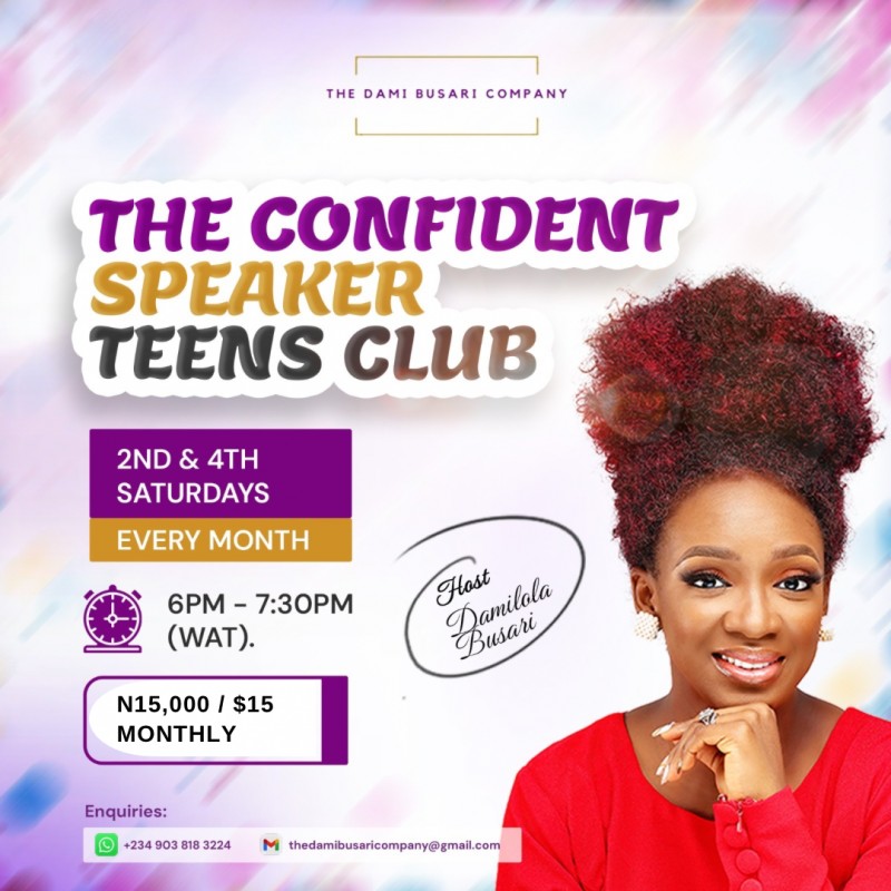 The Confident Speaker Teens Club
