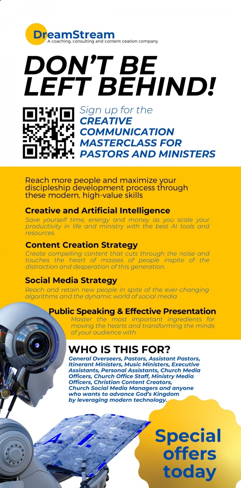 CREATIVE COMMUNICATION MASTERCLASS