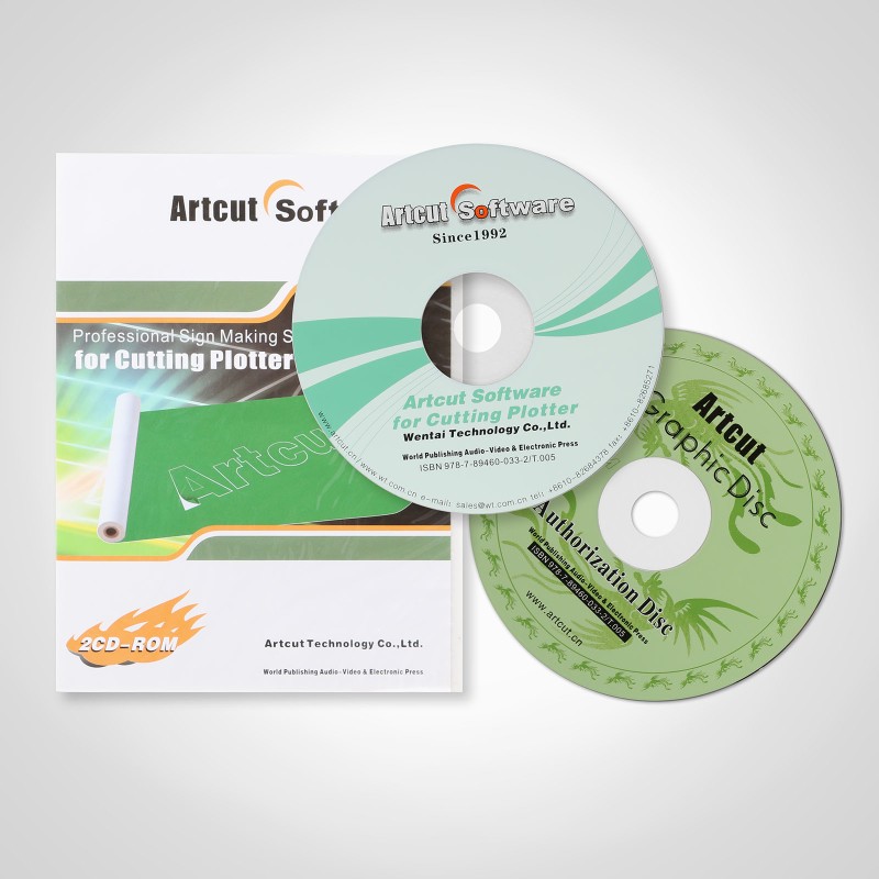 Artcut2009 Vinyl Cutting plotter software for Sign making