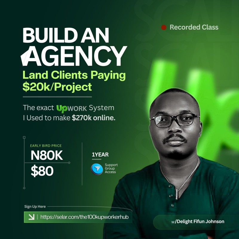 Build Your Agency and go from $100 contracts to $5,000-$10,000 per month