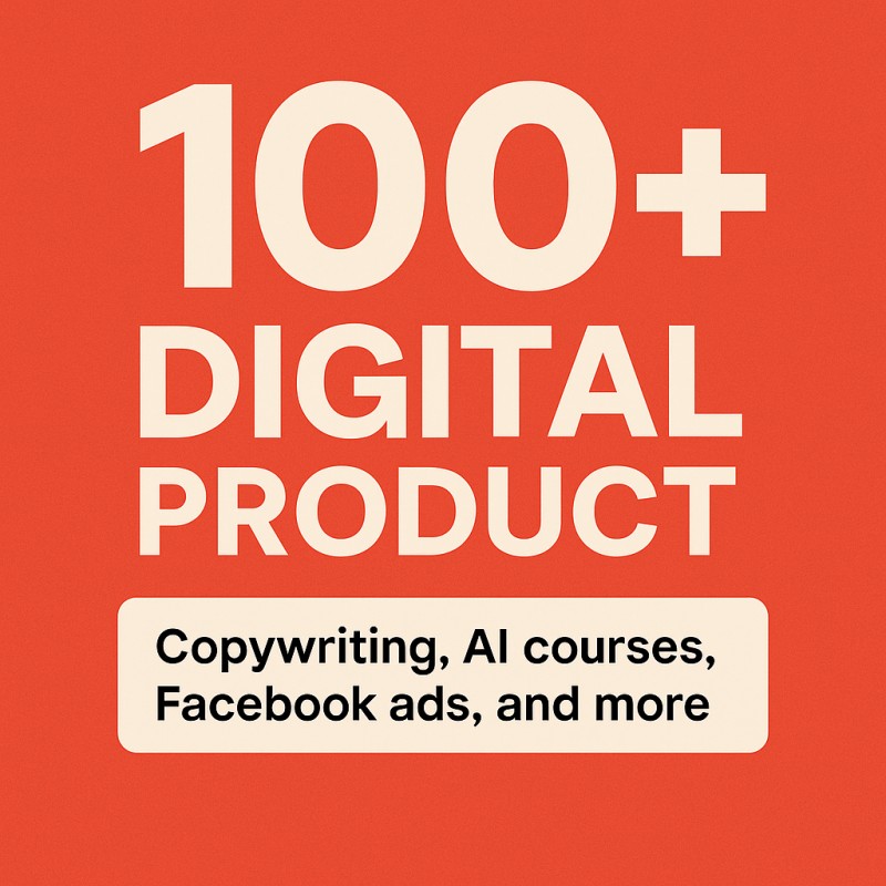 100+ Digital Products That sells