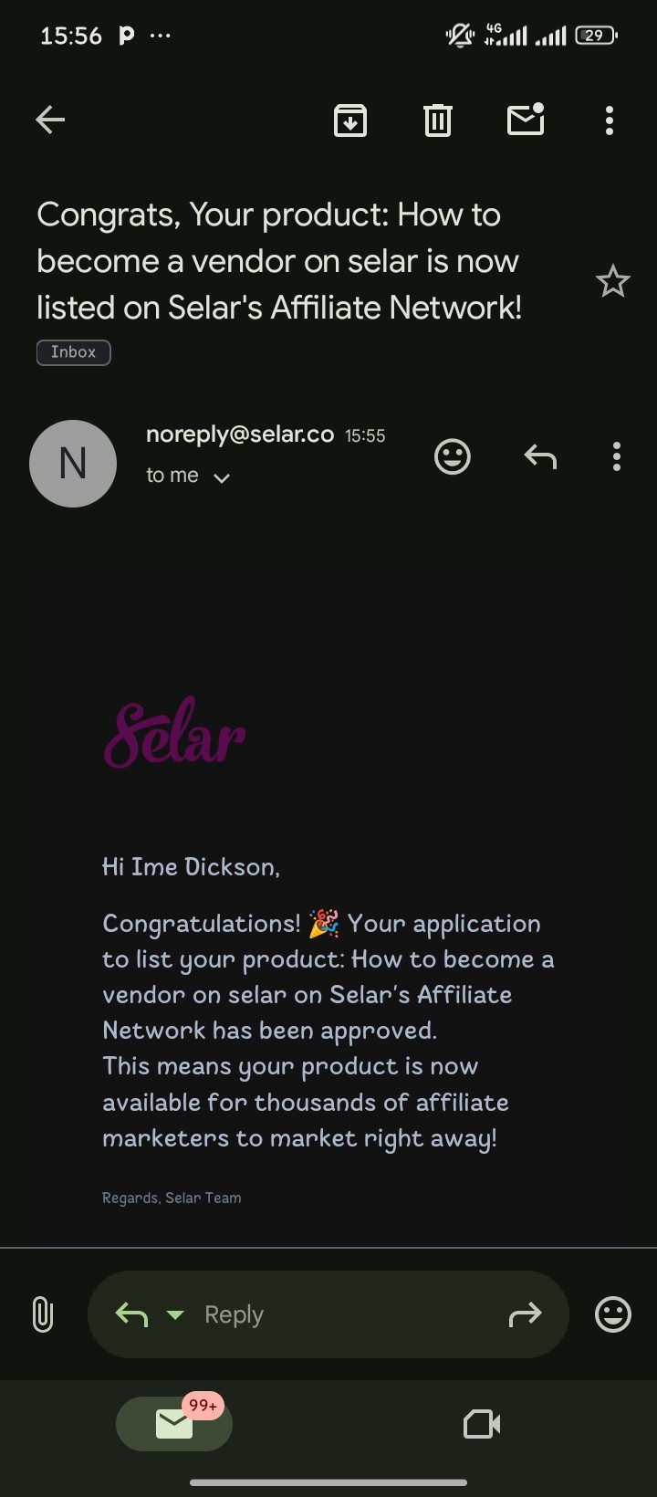 How to become a vendor on selar