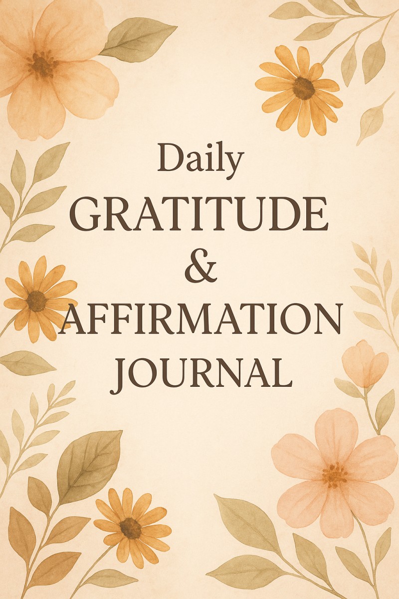 Daily Gratitude and Affirmation Journal