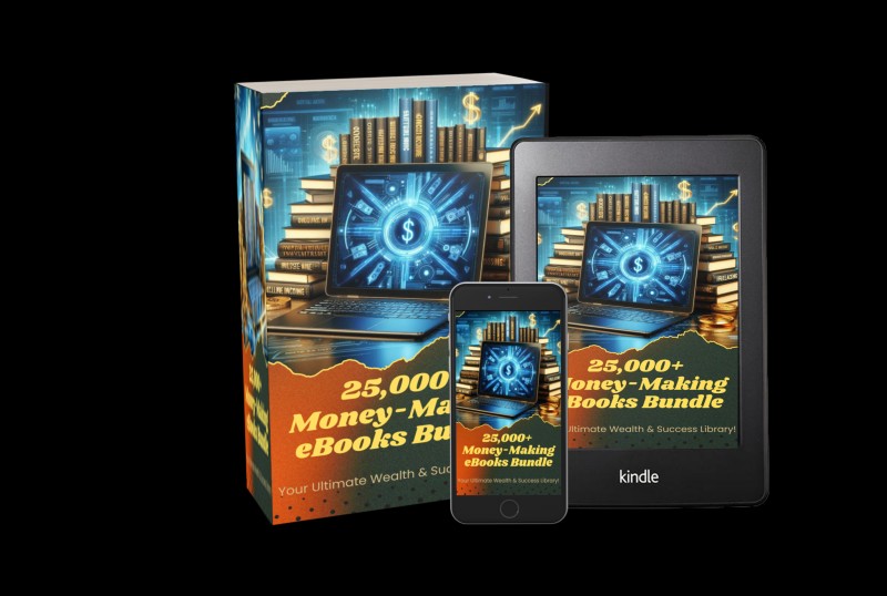 25,000+ Money-Making eBooks Bundle – Your Ultimate Wealth & Success Library!