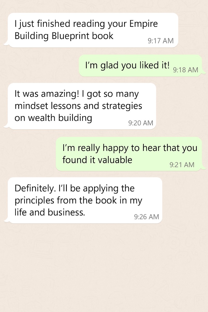 Customer review 1