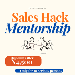 Sales Hack Mentorship -90days Clarity Ride🎯🏆