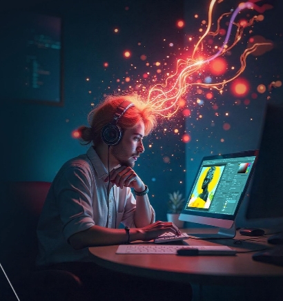 Graphic designing using Canva