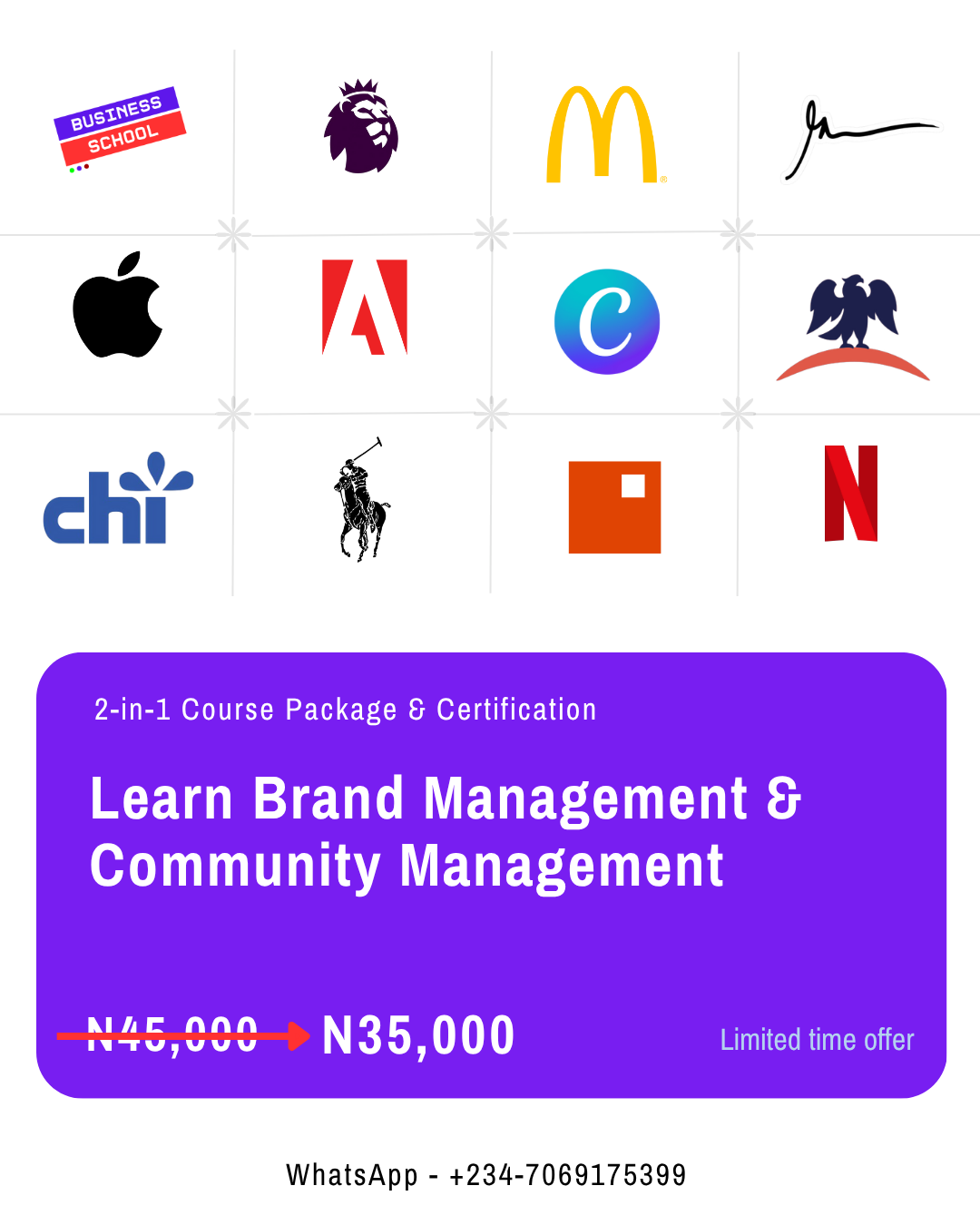 Brand Management & Community Management Mentorship Program