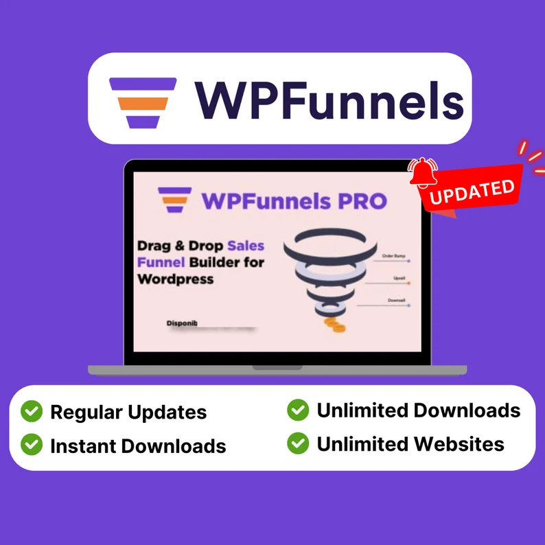 WPFunnels Pro | Easiest Sales Funnel Builder for WordPress & WooCommerce