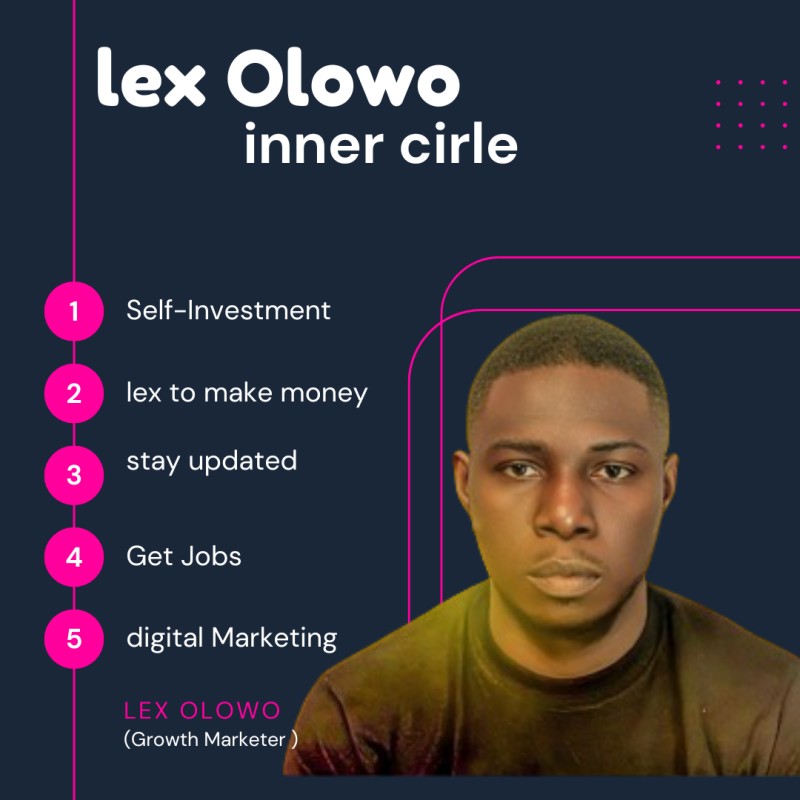lex Olowo inner cirlce Mentorship group