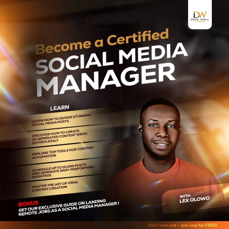 Social Media Management Masterclass