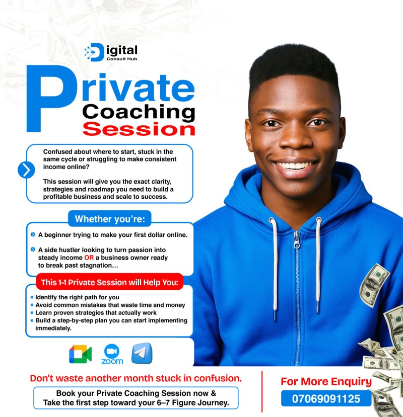 1-1 Online Success Blueprint Session