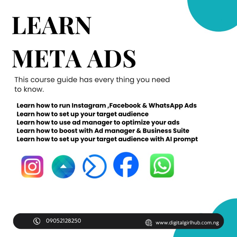 Buy Master Meta ads (Run Ads Yourself Tutorial Video guide) Facebook ...