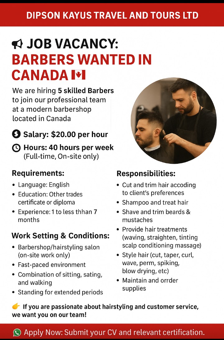 Job Vacancies for Babers