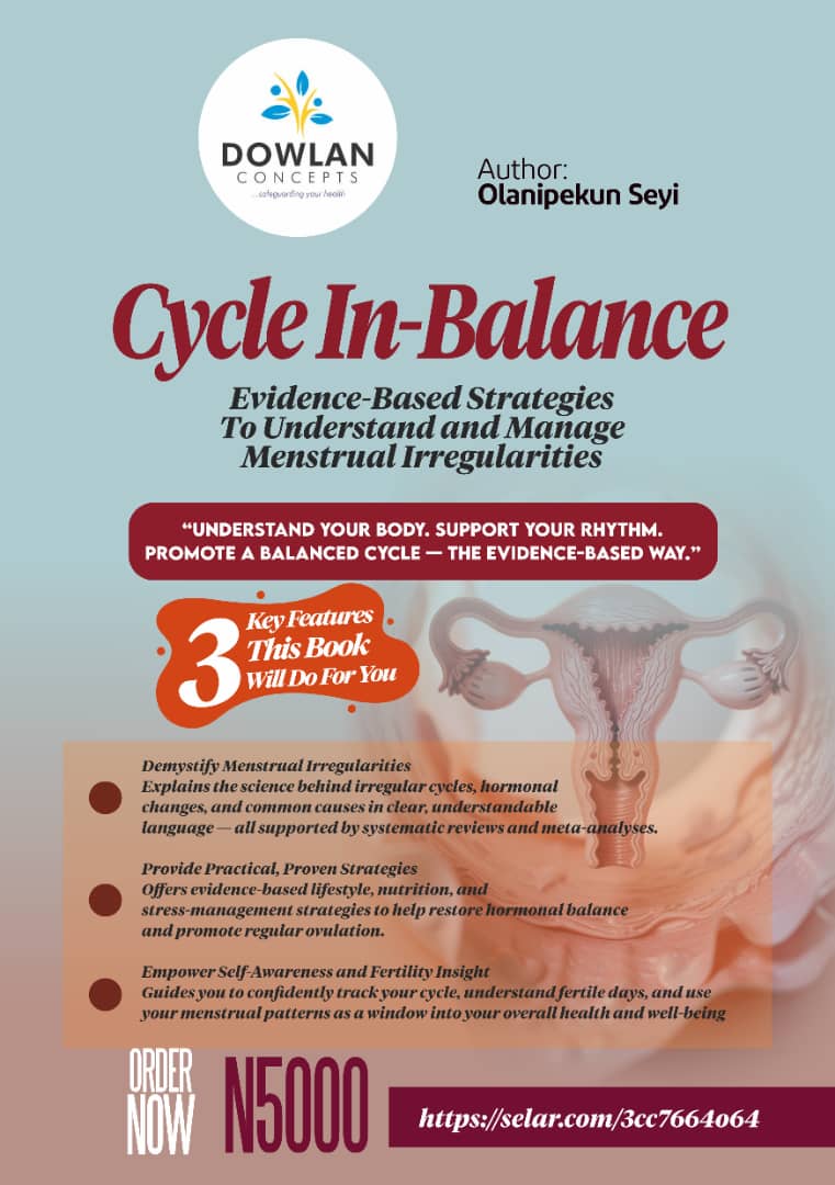 Cycle in Balance, Evidence - based Strategies to understand and manage menstrual irregularities