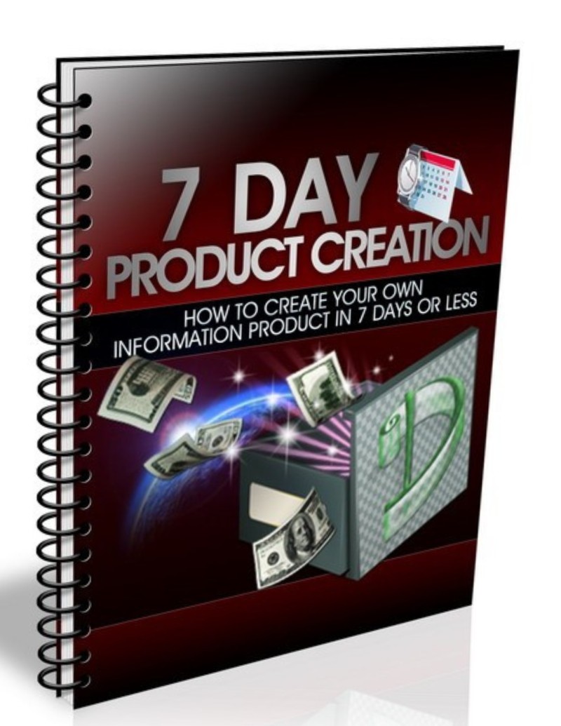 7 DAY PRODUCT CREATION