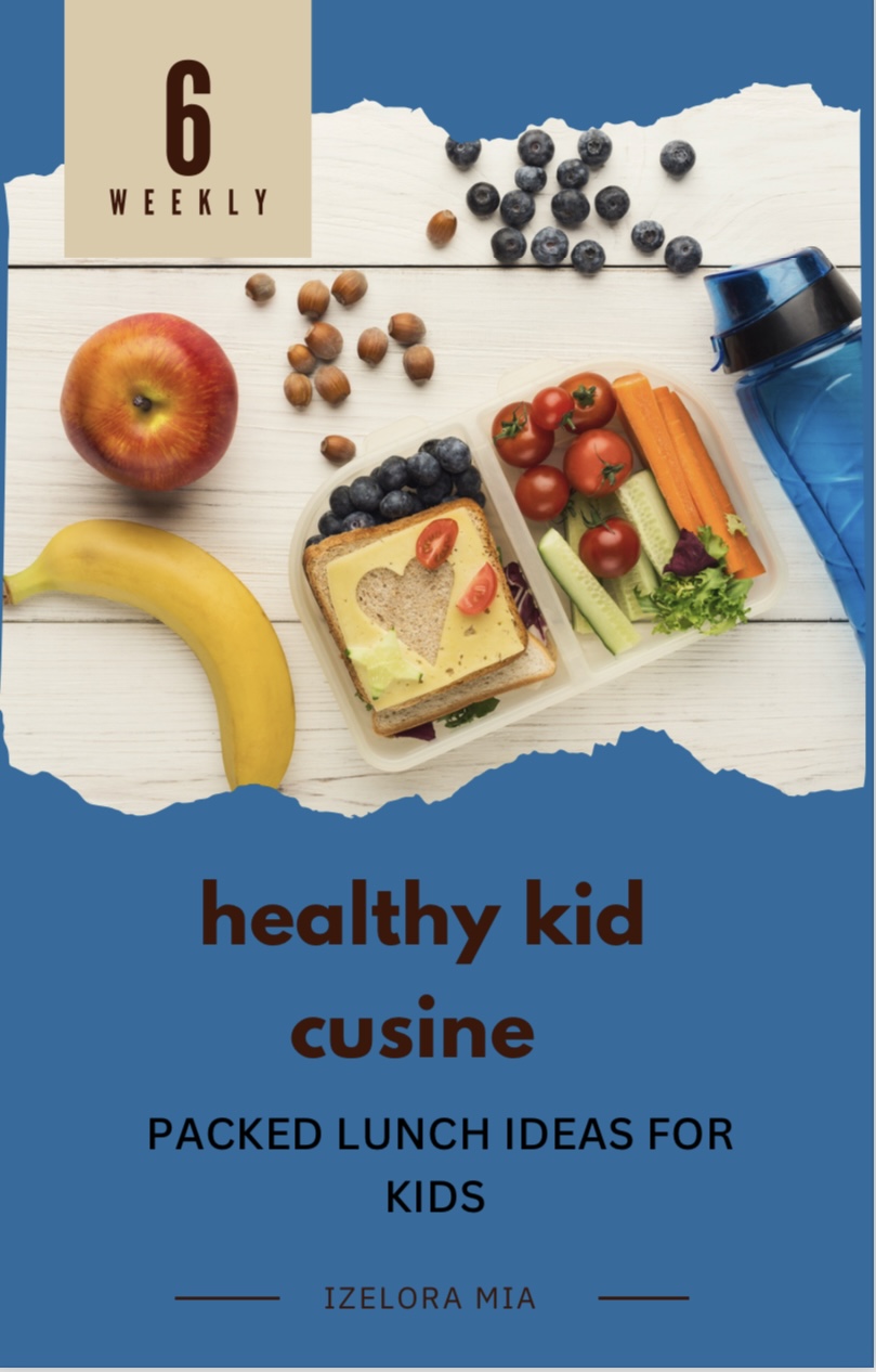 6 weekly healthy packed lunch ideas for kids
