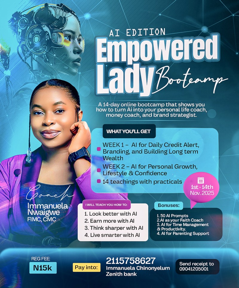 Empowered Lady Bootcamp AI edition