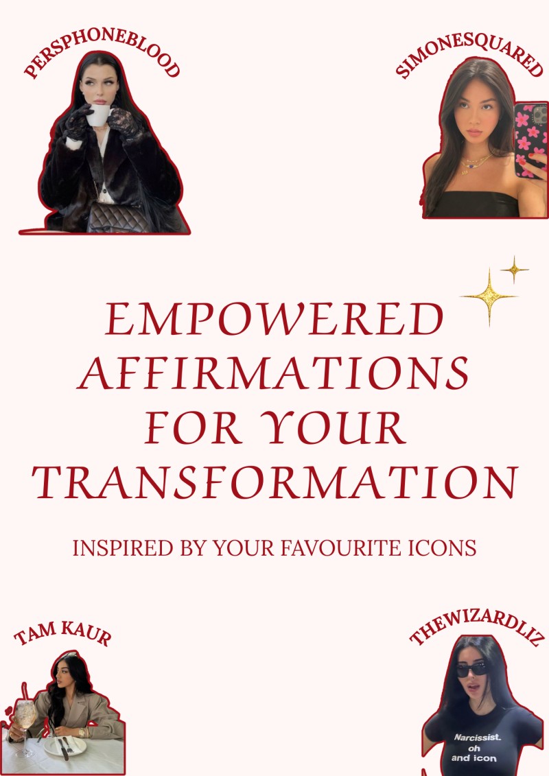 Empowered Affirmations for Your Transformation