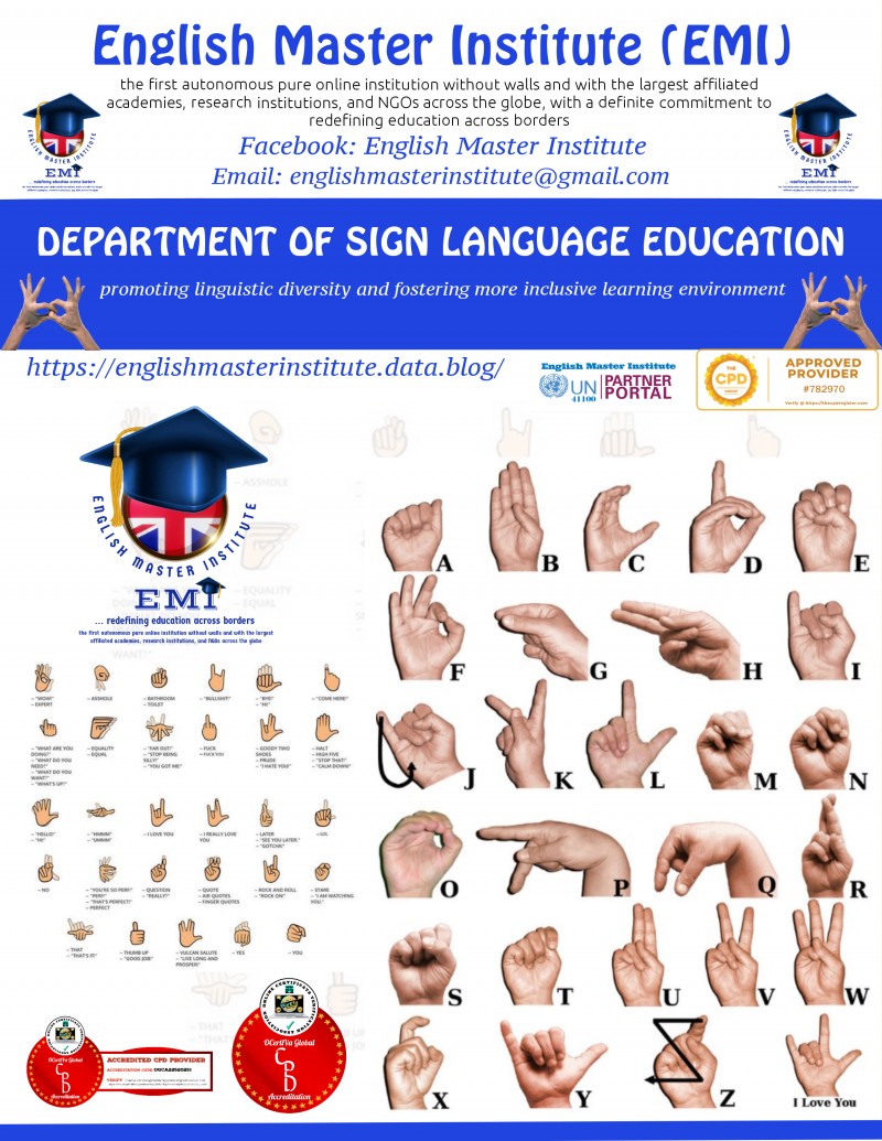 EMI Book Study Room (BSR) for Diploma Program in Sign Language Education