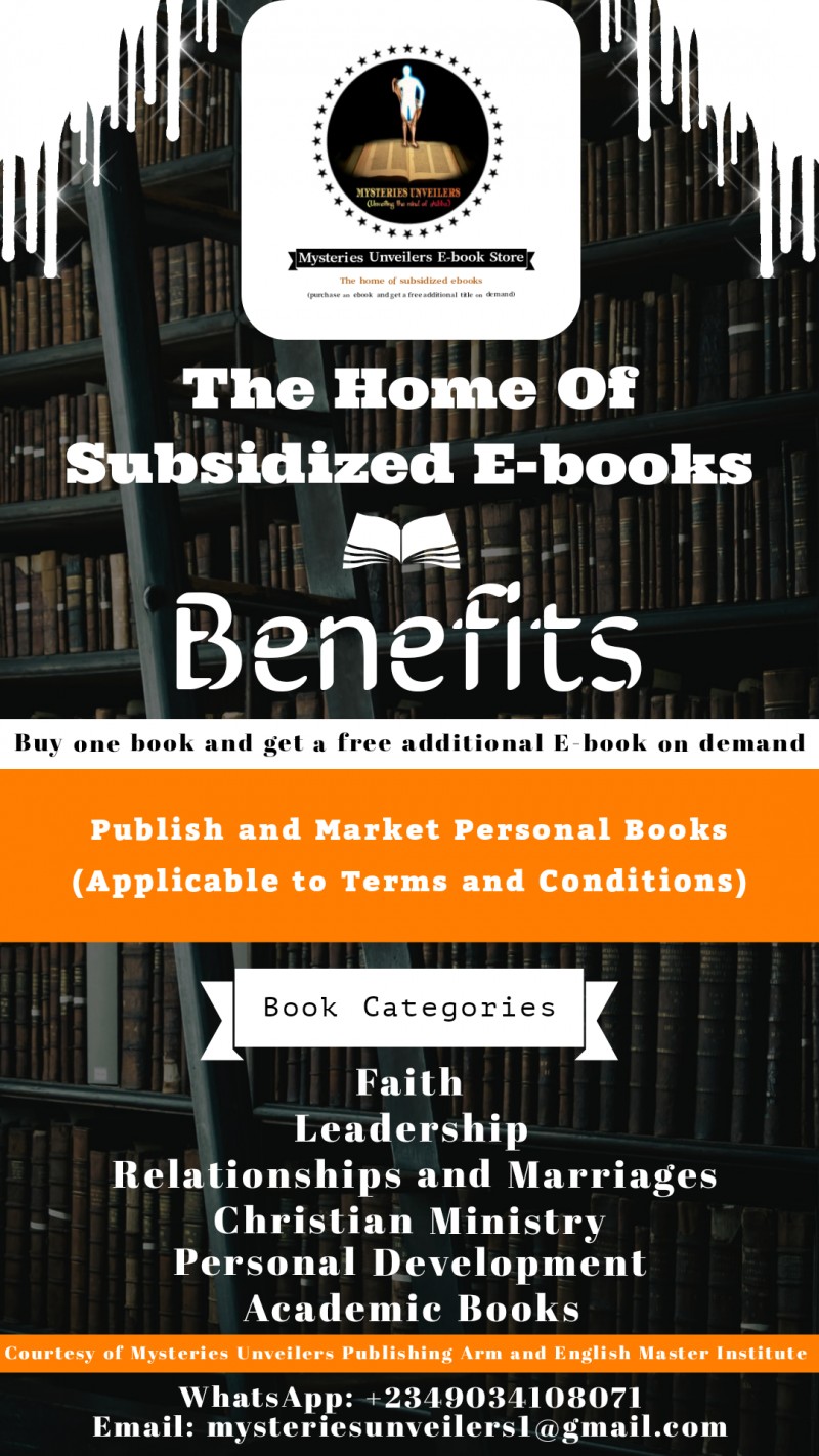 Mysteries Unveilers Subsidized E-book Purchase Store