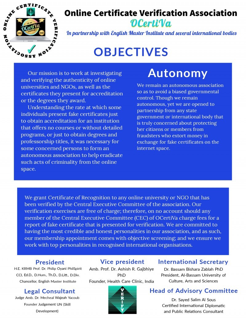 OCertiVa Global CPD Accreditation
