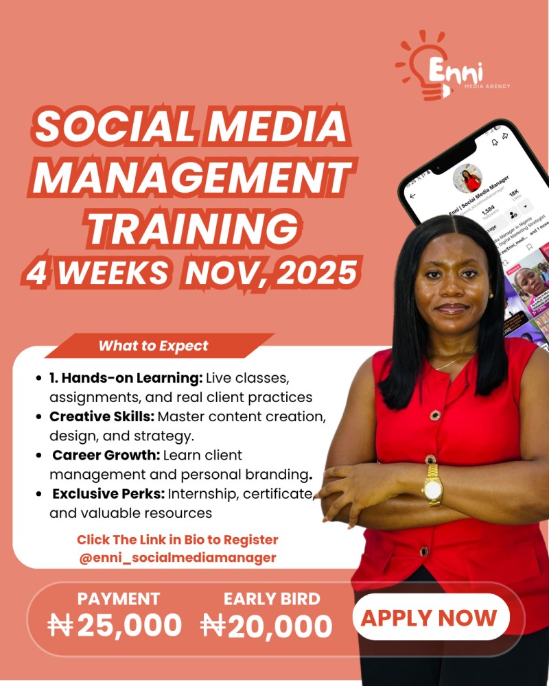 Social Media Management Training