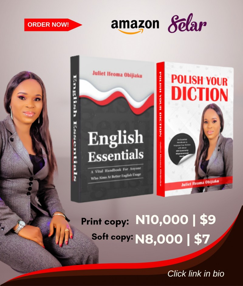 "Polish Your Diction" and English Essentials (two books)