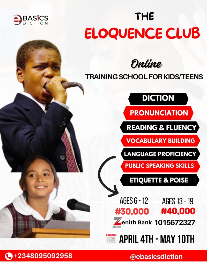 The Eloquence Club for Children and Teens