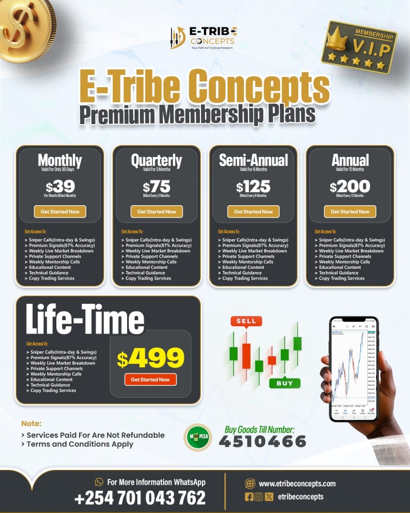 Etribeconcepts Premium Signals/Mentorship