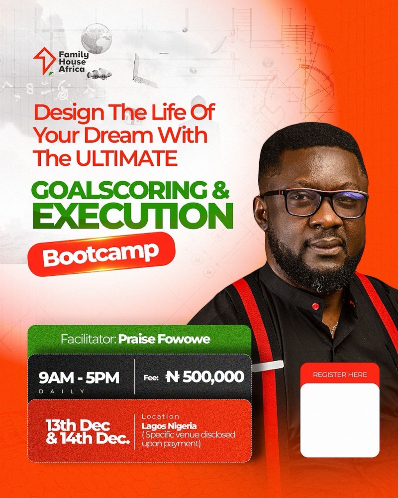 GOALSCORING AND EXECUTION BOOTCAMP