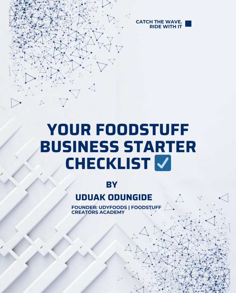 Your Foodstuff Business Starter Checklist