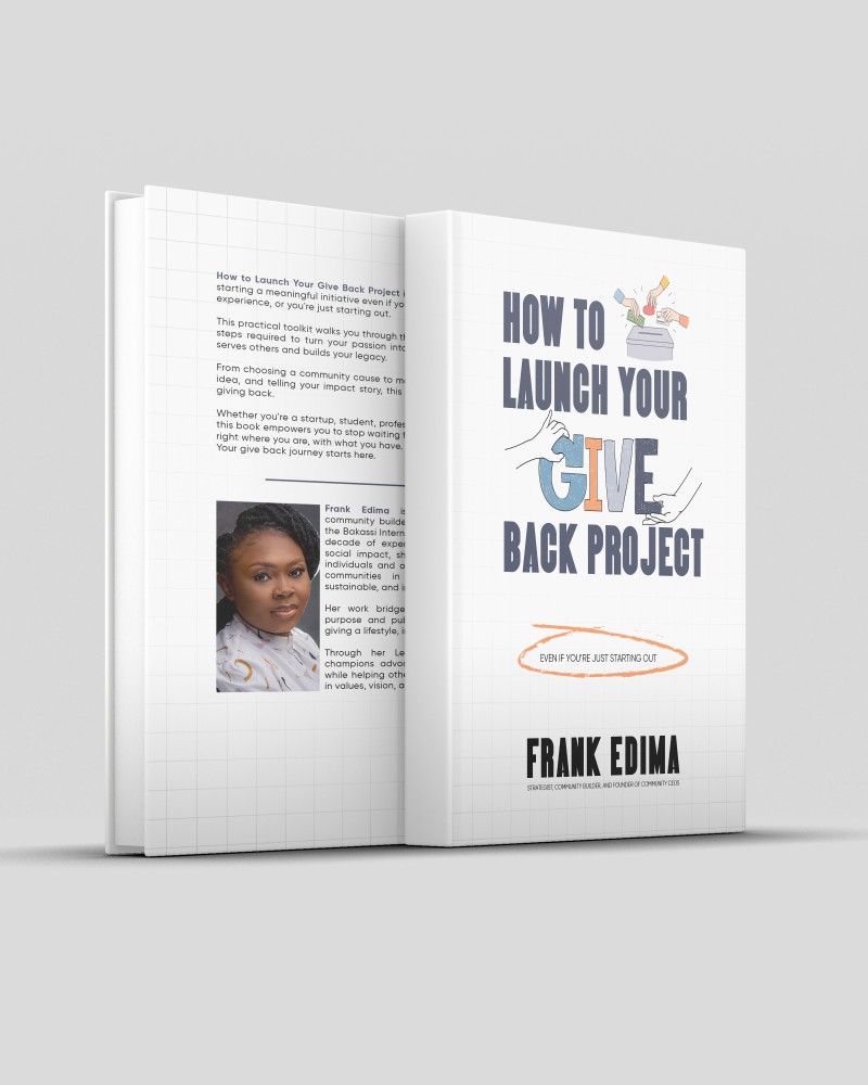 How To Launch Your Give Back Project