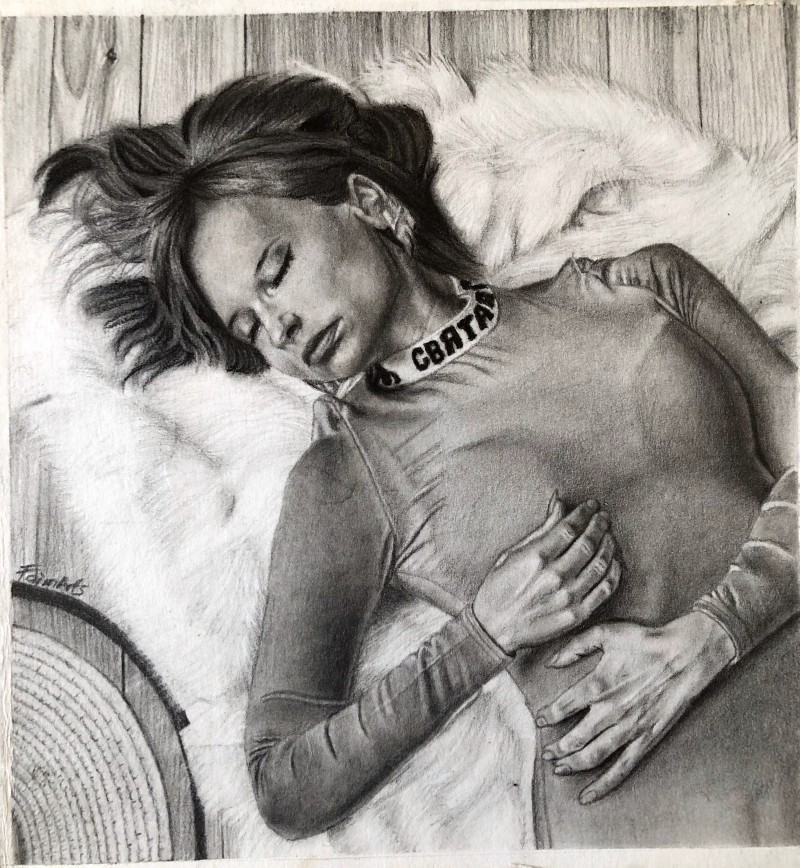 Imagination (A 7" x 7" graphite drawing)
