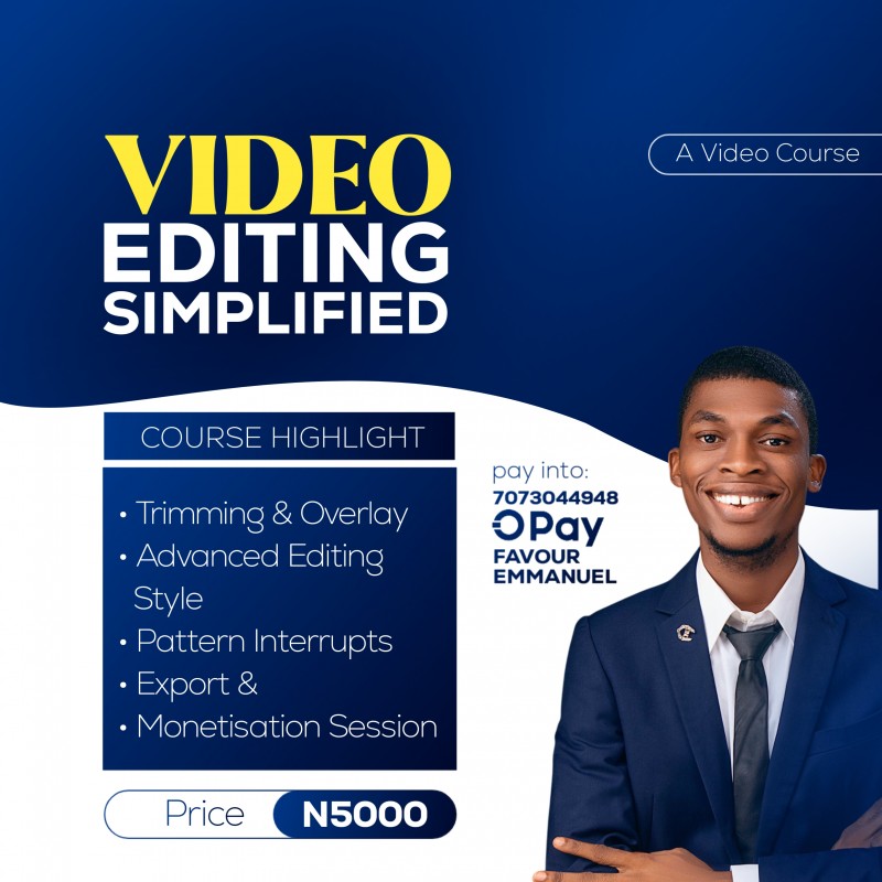 VIDEO EDITING SIMPLIFIED