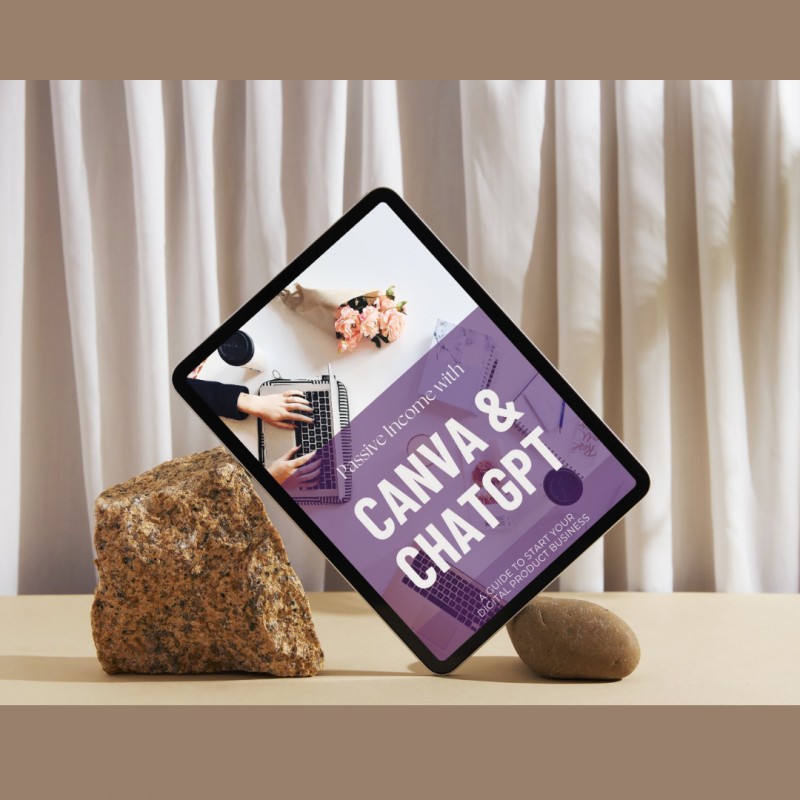 Create passive Income with Canva + Chatgpt