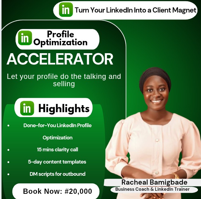 LINKEDIN PROFILE OPTIMISATION
