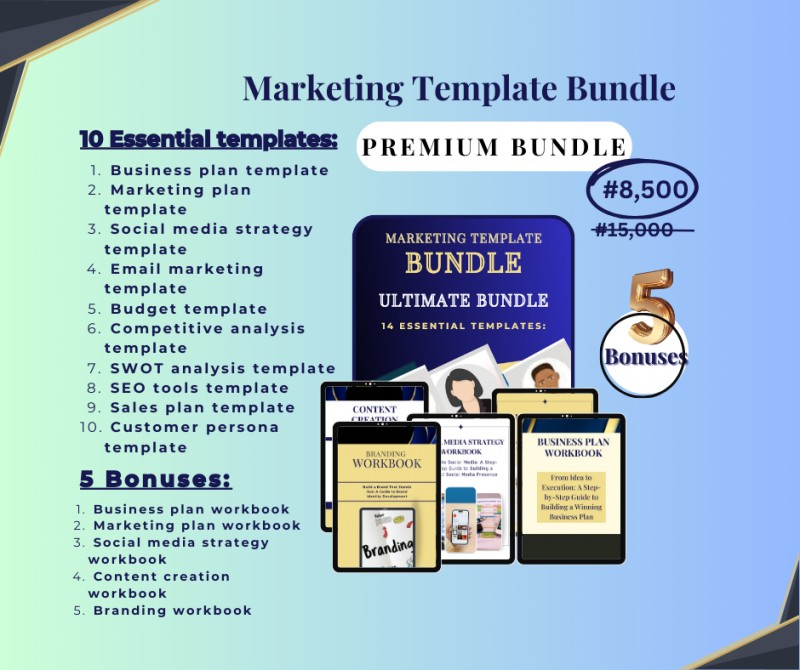 Marketing Templates Premium Bundle