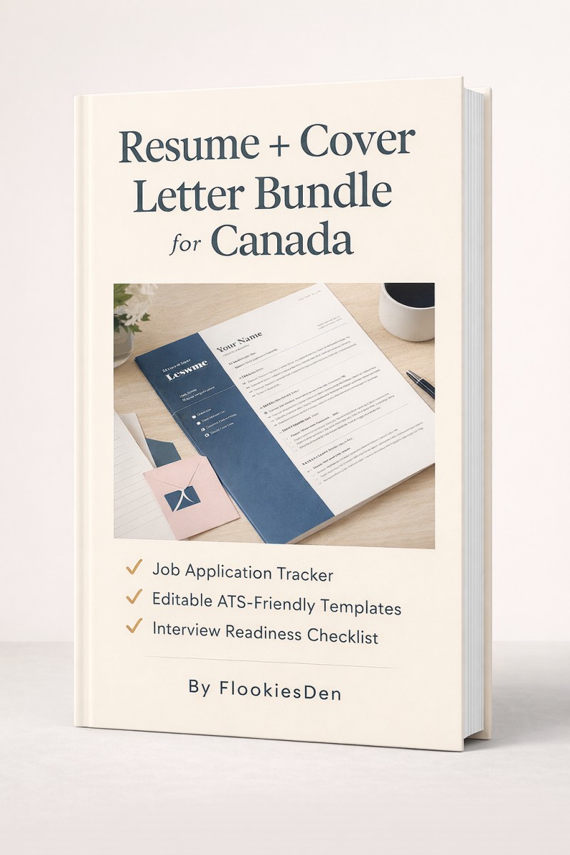 Resume + Cover letter + Job Tracker Bundle