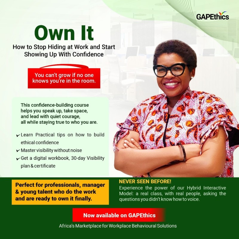 OWN IT - How to Stop Hiding at Work and Start Showing Up with Confidence