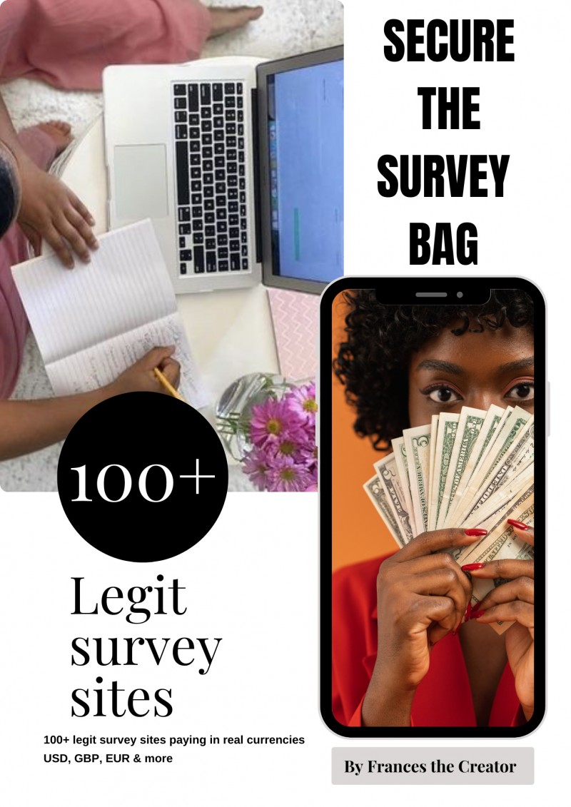 100+ LEGIT SURVEY SITES — USD, GBP, EUR & more