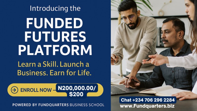 Funded Futures Platform Subscription – Learn a Skill. Launch a Business. Earn for Life.