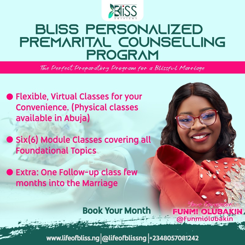 Bliss Personalized Premarital Counseling Program